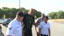 Tommy 'Tiny' Lister Visits Joint Base Andrews