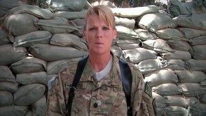 Lt Col. Kathleen Porter S.D. Padres Shoutout