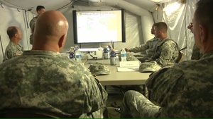 Maj. Gen. Chaves, Maj. Gen. Beard Visit Wolfhounds at Bellows
