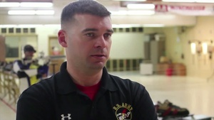 Footage of Army Soldiers on US Olympic Shooting Team