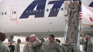 Washington Army Reserve Unit Returns to the States