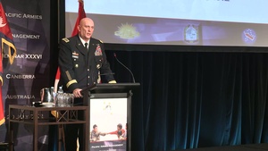 Chief of Staff of the Army Addresses Pacific Armies Management  Seminar (PAMS)- Broll