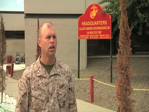 Lt. Col. Schreffler Remembers 1st LAR Marines Who Gave Ultimate Sacrifice