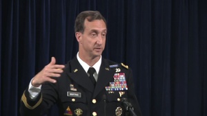 Alleged USS Cole Bombing Mastermind al-Nashiri Motion Hearing Press Conference at Guantanamo Bay, Cuba