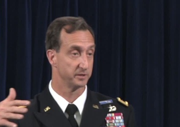 Alleged USS Cole Bombing Mastermind al-Nashiri Motion Hearing Press Conference at Guantanamo Bay, Cuba