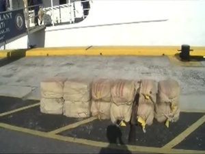 Coast Guard Offloads a Ton of Cocaine