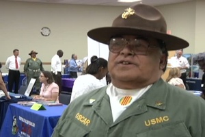 Flintstone Serves as Color Sergeant
