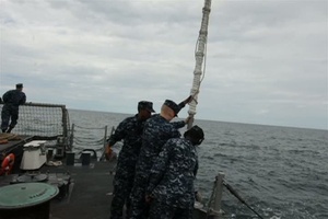 USS Underwood Arrives at Bahia Malaga, Columbia.