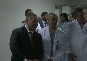 U.S. Ambassador visit MEDRET in Dominican Republic
