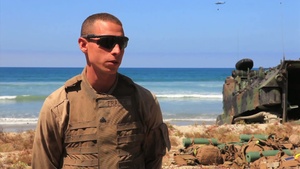 Interview with Marine reservist Cpl. Robert Franco