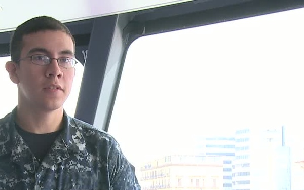 Seaman Krystopher Weir and CS1 Howard Leroy - Interviews