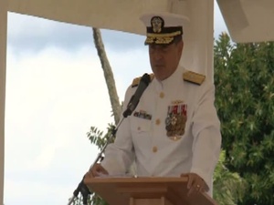 Payne Takes Command of Joint Region Marianas