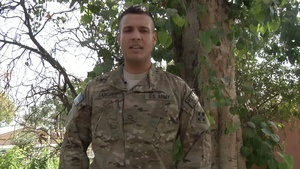 Hometown Shoutout - PFC Sanchez