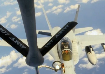 RIMPAC - F/A-18D Hornets Aerial Refueling