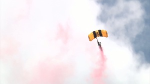 Golden Knight Performs