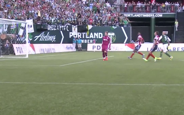 Oregon Guard Participates at Timbers Game