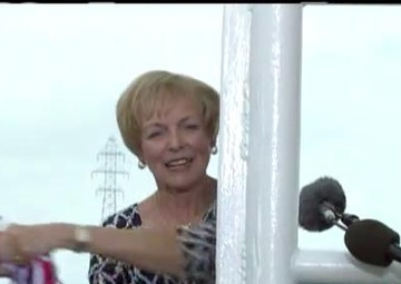 USS Somerset Christening Ceremony