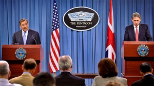Panetta, Hammond hold joint press conference