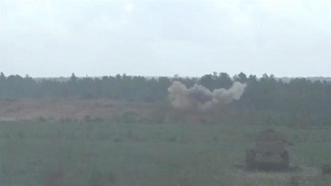 Servicemembers participate in direct fire exercise