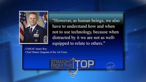 Chief Master Sergeant of the Air Force on analog leadership in digital times