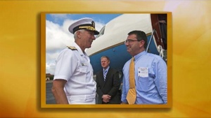 Deputy Secretary Carter makes first stop on Asia-Pacific trip