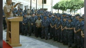 Chief of Naval Personnel addresses Sailors in Italy
