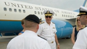 Commander of U.S. Pacific Command arrives for talks with Philippine President