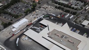 US Border Otay Mesa Port of Entry From Air