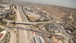 San Ysidro Port of Entry From the Air