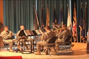 85th Army Band Brass Quintet Performs