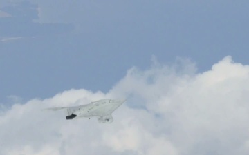 X-47B Initial Flight