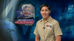 All Hands Update: Navy Announces Directed Detailing Initiative