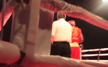 Sgt. Jamel Herring During 2012 Armed Forces Boxing Tournament