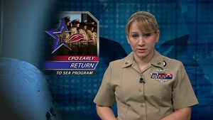 All Hands Update: Navy Revises CPO Early Return to Sea Program
