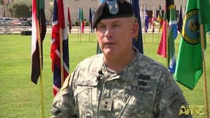USARAF Change of Command
