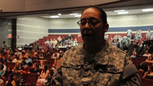 Texas Guardsmen Bid Farewell With Family Event