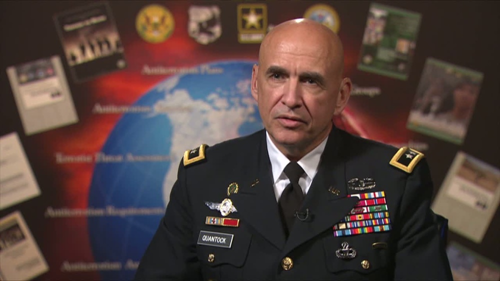 DVIDS - Video - Maj. Gen. David Quantock on Anti-Terrorism Month