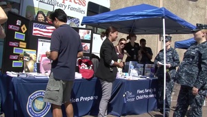 Earthquake Preparedness Resource Fair Held at Naval Base San Diego