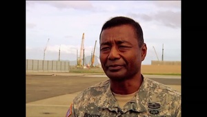 Lt. Gen. Thomas P. Bostick in Iwakuni Japan
