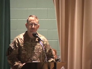 Third Infantry Division Colors Casing Ceremony