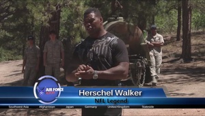 Air Force Report: NFL Legend Visit