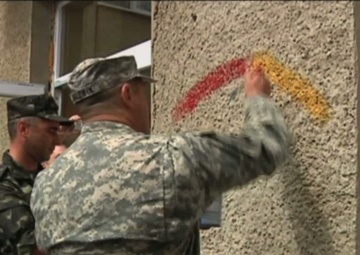 Army Now: Renovating Ukranian School