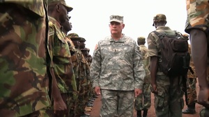 Army Now: Maj. Gen. Hogg Visits Sierra Leone