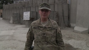 Spc. Helen Washburn