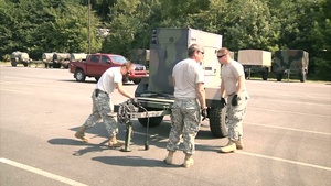 131st Transportation Company Soldiers Prepare for Canada Mission
