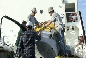 USCGC Aspen (WLB-208) Buoy Launch
