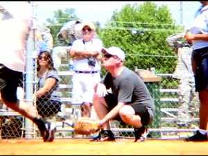 Commanders vs Sergeants Major Softball Game