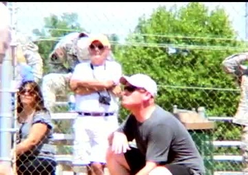 Commanders vs Sergeants Major Softball Game
