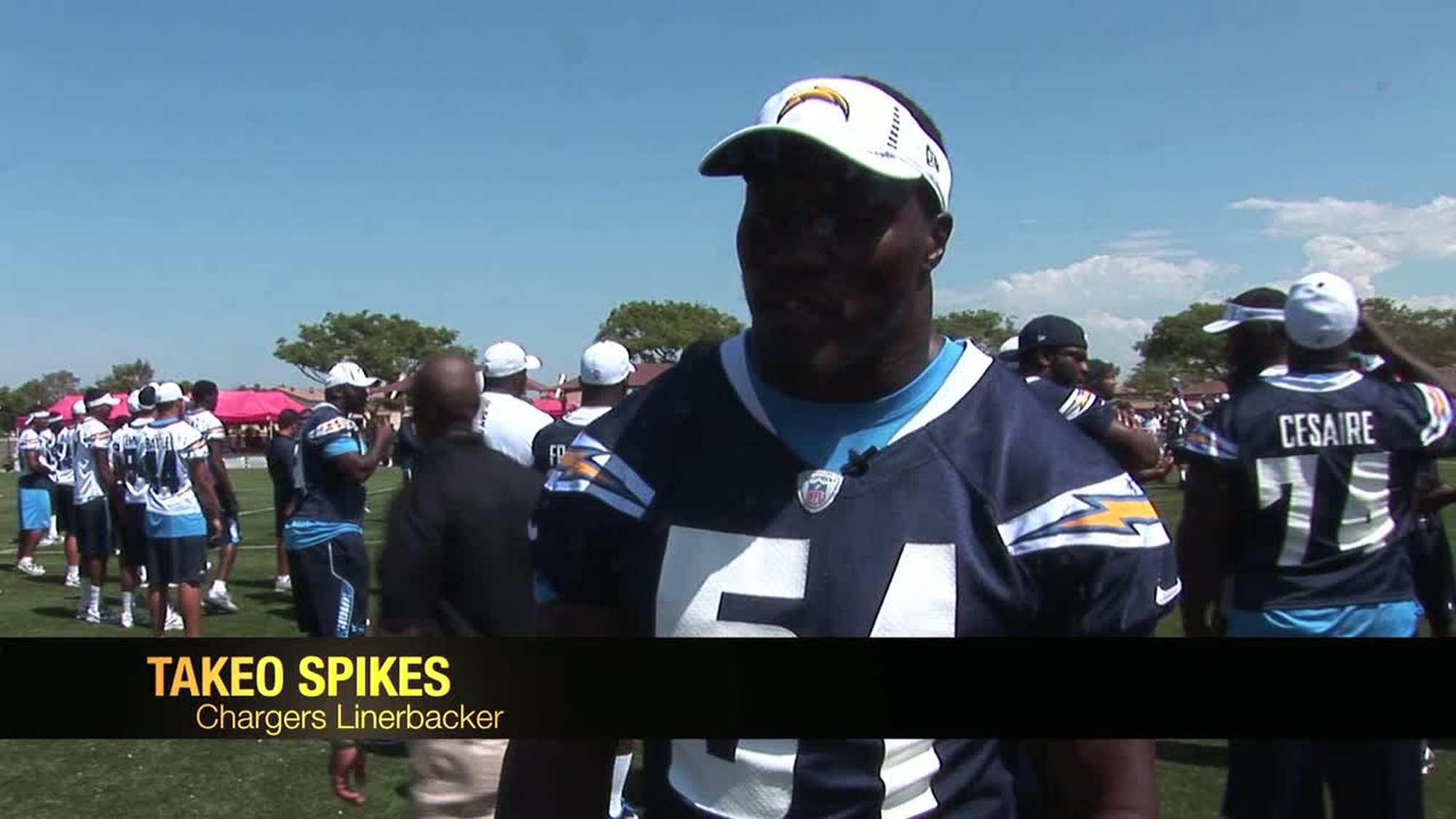 Chargers release 15-year vet Takeo Spikes