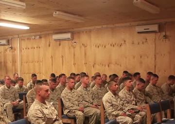 Marines Bid Farewell to Friend, Brother